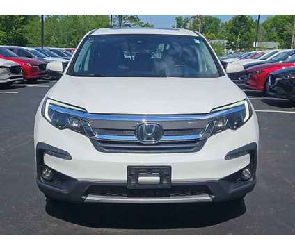 2021 Honda Pilot EX-L is a White 2021 Honda Pilot EX Car for Sale in Auburn MA