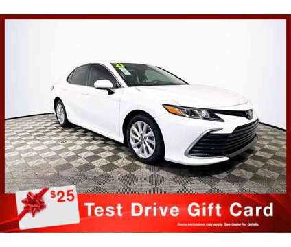 2021 Toyota Camry LE is a White 2021 Toyota Camry LE Car for Sale in Tampa FL