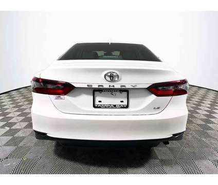 2021 Toyota Camry LE is a White 2021 Toyota Camry LE Car for Sale in Tampa FL