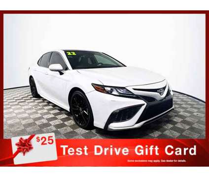 2022 Toyota Camry XSE is a White 2022 Toyota Camry XSE Car for Sale in Tampa FL