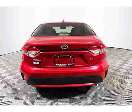 2021 Toyota Corolla LE is a Red 2021 Toyota Corolla LE Car for Sale in Tampa FL