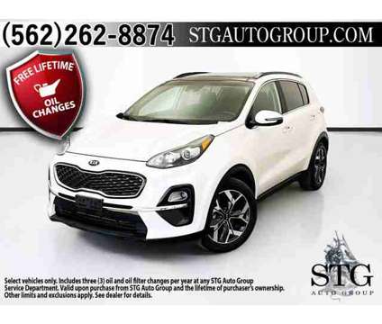 2022 Kia Sportage EX is a White 2022 Kia Sportage EX SUV in Montclair CA