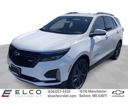 2024 Chevrolet Equinox RS is a White 2024 Chevrolet Equinox Car for Sale in Ballwin MO