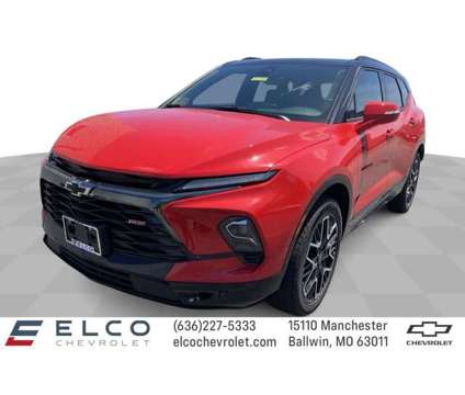 2024 Chevrolet Blazer RS is a Red 2024 Chevrolet Blazer 4dr Car for Sale in Ballwin MO