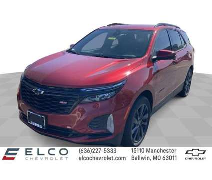 2024 Chevrolet Equinox RS is a Red 2024 Chevrolet Equinox Car for Sale in Ballwin MO