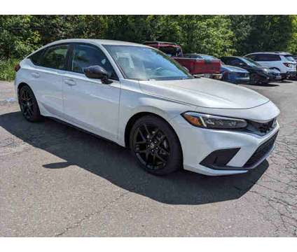 2024 Honda Civic Sport is a Silver, White 2024 Honda Civic Sport Car for Sale in Wilkes Barre PA