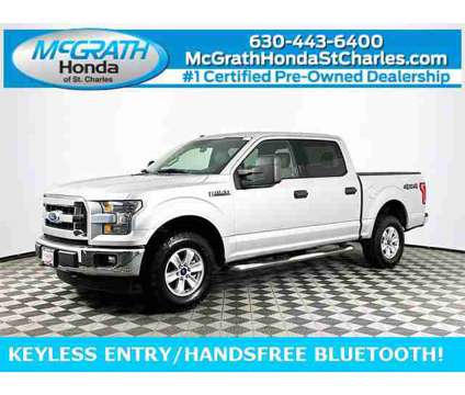 2017 Ford F-150 XLT is a Silver 2017 Ford F-150 XLT Car for Sale in Saint Charles IL