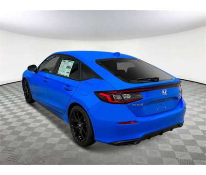 2024 Honda Civic Hatchback Sport is a Blue 2024 Honda Civic Hatchback in Saint Charles IL
