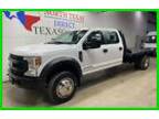 2020 Ford Super Duty F-450 DRW XL 4x4 Diesel Dually Flat Bed Crew Work Truck Tow