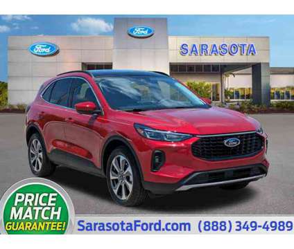 2024 Ford Escape Platinum is a Red 2024 Ford Escape Car for Sale in Sarasota FL