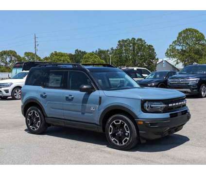 2024 Ford Bronco Sport Outer Banks is a Blue, Grey 2024 Ford Bronco Car for Sale in Sarasota FL