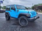 2017 Jeep Wrangler Blue, 74K miles