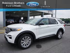 2024 Ford Explorer White, 25 miles