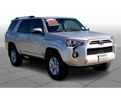 2021UsedToyotaUsed4RunnerUsed4WD (Natl) is a Silver 2021 Toyota 4Runner SR5 Premium Car for Sale in Folsom CA