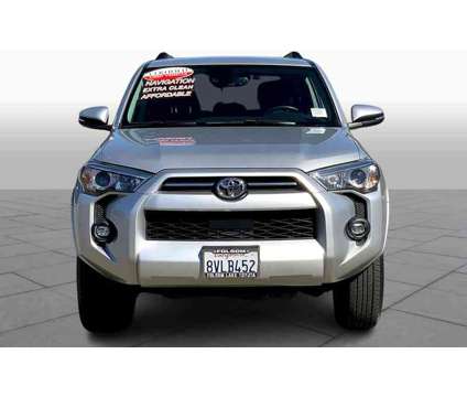 2021UsedToyotaUsed4RunnerUsed4WD (Natl) is a Silver 2021 Toyota 4Runner SR5 Premium Car for Sale in Folsom CA