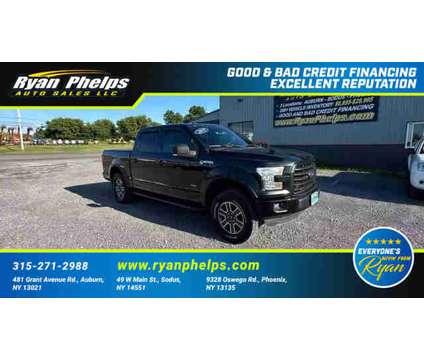 2015 Ford F150 SuperCrew Cab for sale is a Black 2015 Ford F-150 SuperCrew Car for Sale in Auburn NY