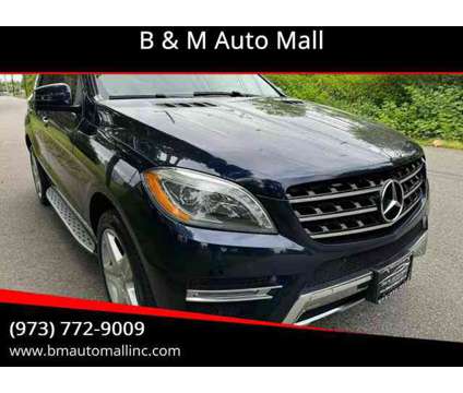 2014 Mercedes-Benz M-Class for sale is a Blue 2014 Mercedes-Benz M Class Car for Sale in Clifton NJ