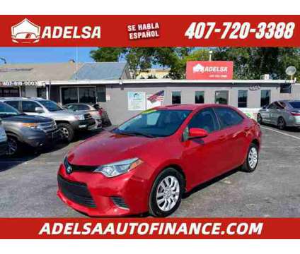 2014 Toyota Corolla for sale is a Red 2014 Toyota Corolla Car for Sale in Orlando FL