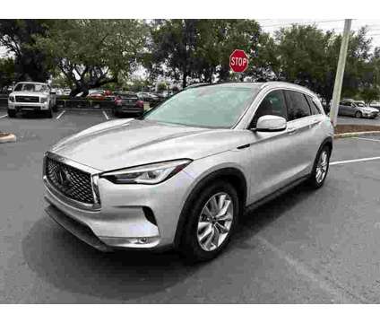 2021UsedINFINITIUsedQX50UsedAWD is a Silver 2021 Infiniti QX50 Car for Sale in Sanford FL