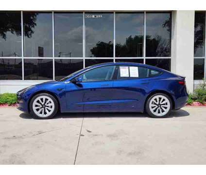 2023UsedTeslaUsedModel 3UsedRWD is a Blue 2023 Tesla Model 3 Car for Sale in Lewisville TX