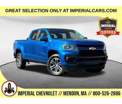 2021UsedChevroletUsedColorado is a Blue 2021 Chevrolet Colorado Car for Sale in Mendon MA