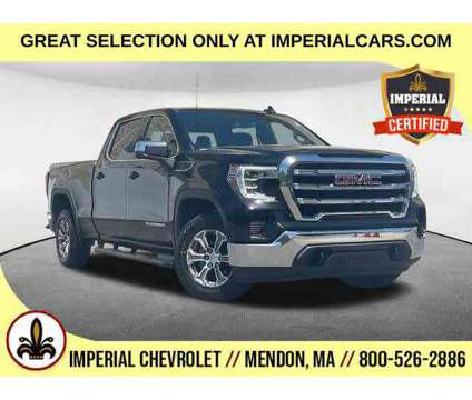 2021UsedGMCUsedSierra 1500 is a Black 2021 GMC Sierra 1500 SLE Truck in Mendon MA