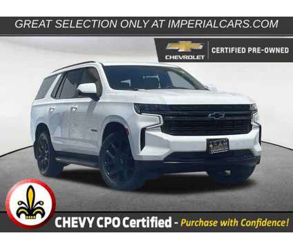2021UsedChevroletUsedTahoeUsed4WD 4dr is a White 2021 Chevrolet Tahoe 1500 4dr Car for Sale in Mendon MA