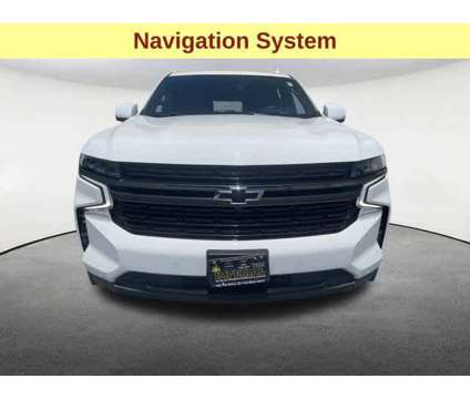2021UsedChevroletUsedTahoeUsed4WD 4dr is a White 2021 Chevrolet Tahoe 1500 4dr Car for Sale in Mendon MA