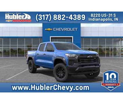 2024NewChevroletNewColoradoNewCrew Cab is a Blue 2024 Chevrolet Colorado Car for Sale in Indianapolis IN