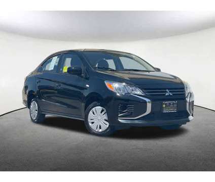 2023UsedMitsubishiUsedMirage G4UsedCVT is a Black 2023 Mitsubishi Mirage G4 ES Sedan in Mendon MA