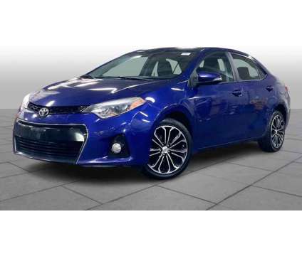 2016UsedToyotaUsedCorollaUsed4dr Sdn CVT is a Blue 2016 Toyota Corolla Car for Sale in Danvers MA