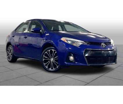 2016UsedToyotaUsedCorollaUsed4dr Sdn CVT is a Blue 2016 Toyota Corolla Car for Sale in Danvers MA