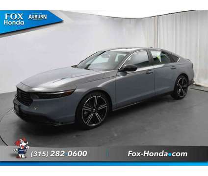 2023UsedHondaUsedAccord HybridUsedSedan is a Grey 2023 Honda Accord Hybrid Hybrid in Auburn NY