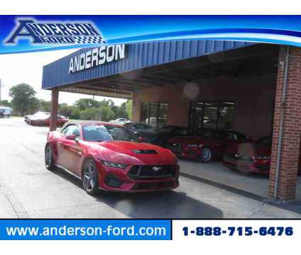 2024NewFordNewMustangNewConvertible is a Red 2024 Ford Mustang Car for Sale in Clinton IL