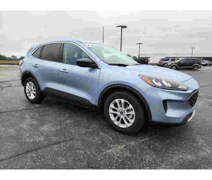 2022UsedFordUsedEscapeUsedFWD is a Blue, Silver 2022 Ford Escape Car for Sale in Watseka IL