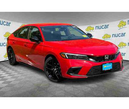 2024NewHondaNewCivic HatchbackNewCVT is a Red 2024 Honda Civic Car for Sale in Westford MA