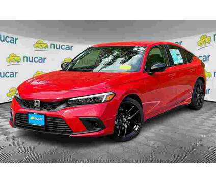 2024NewHondaNewCivic HatchbackNewCVT is a Red 2024 Honda Civic Car for Sale in Westford MA