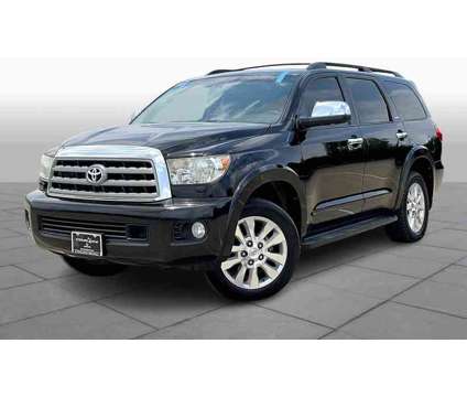 2012UsedToyotaUsedSequoia is a Black 2012 Toyota Sequoia Car for Sale in Houston TX