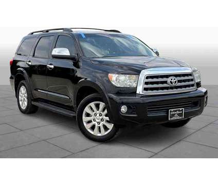 2012UsedToyotaUsedSequoia is a Black 2012 Toyota Sequoia Car for Sale in Houston TX