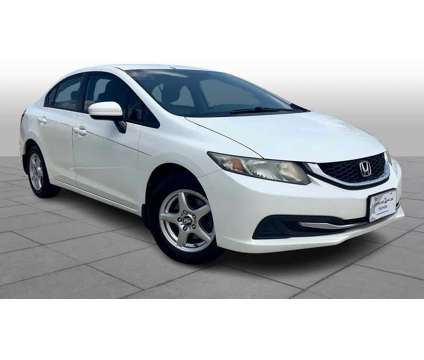 2014UsedHondaUsedCivicUsed4dr CVT is a White 2014 Honda Civic Car for Sale in Kingwood TX