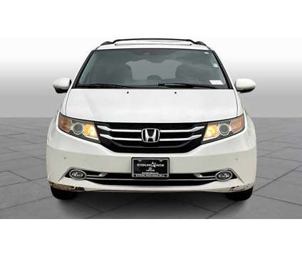 2015UsedHondaUsedOdysseyUsed5dr is a White 2015 Honda Odyssey Car for Sale in Houston TX