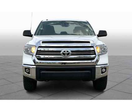 2016UsedToyotaUsedTundraUsedCrewMax 5.7L FFV V8 6-Spd AT is a White 2016 Toyota Tundra Car for Sale in Houston TX