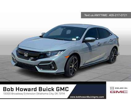 2021UsedHondaUsedCivic HatchbackUsedManual is a Grey 2021 Honda Civic Car for Sale in Oklahoma City OK