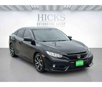 2018UsedHondaUsedCivic SiUsedManual is a Black 2018 Honda Civic Car for Sale in Corpus Christi TX