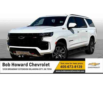 2024NewChevroletNewSuburbanNew4WD 4dr is a White 2024 Chevrolet Suburban Car for Sale in Oklahoma City OK