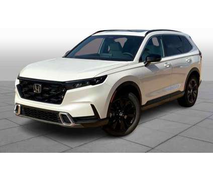 2025NewHondaNewCR-V HybridNewAWD is a Silver, White 2025 Honda CR-V Car for Sale in Oklahoma City OK