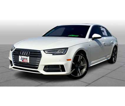 2017UsedAudiUsedA4Used2.0 TFSI Auto quattro AWD is a White 2017 Audi A4 Car for Sale in Denton TX