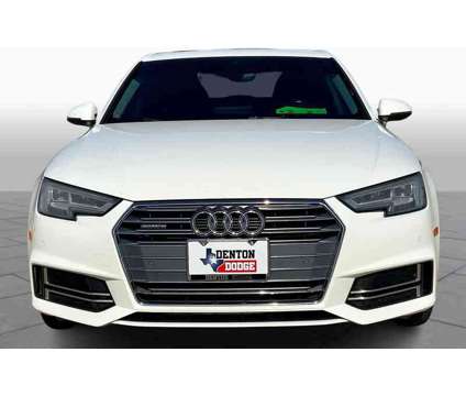 2017UsedAudiUsedA4Used2.0 TFSI Auto quattro AWD is a White 2017 Audi A4 Car for Sale in Denton TX