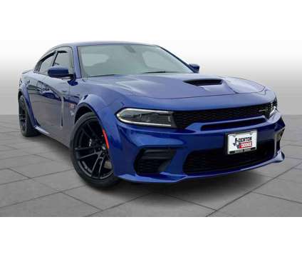 2022UsedDodgeUsedChargerUsedRWD is a Blue 2022 Dodge Charger Car for Sale in Denton TX
