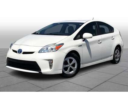 2014UsedToyotaUsedPriusUsed5dr HB is a White 2014 Toyota Prius Hatchback